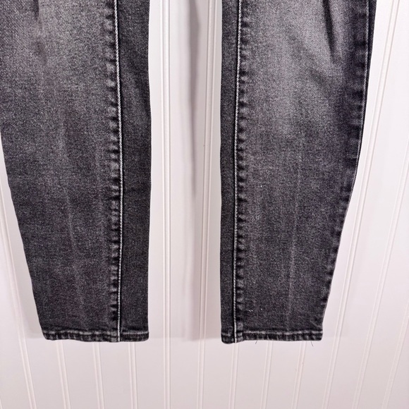Levi’s Women’s 711 Skinny Distressed Black Denim Jeans Size 28 - Picture 5 of 14